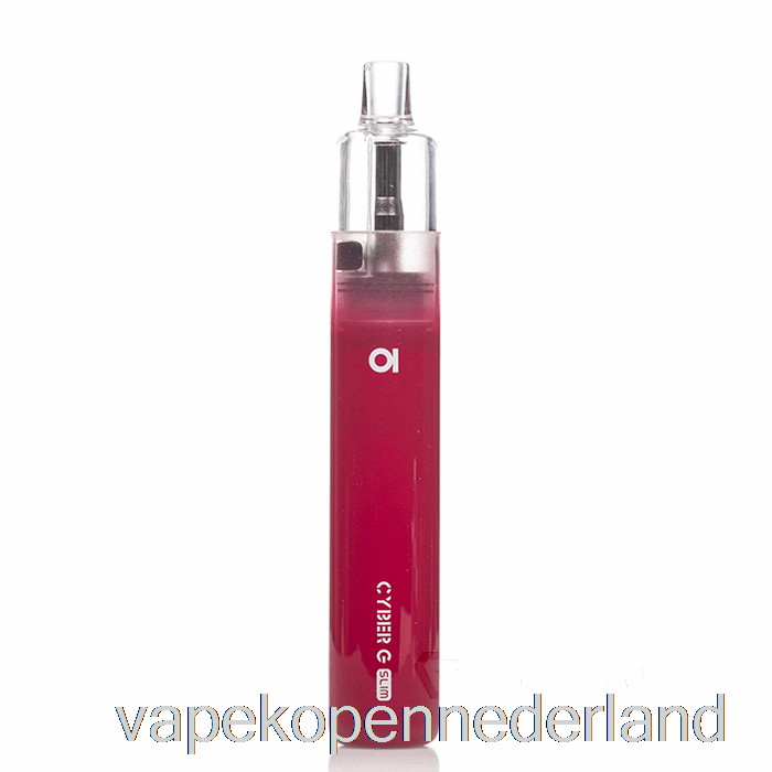 Elektronische Sigaret Vape Aspire Cyber G Slim Pod-systeem Violet Rood